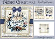 Blue Merry Christmas - Base & Insert Kit