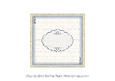 Blue Blossom One Layer Card Front Kit -Insert
