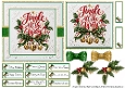 Christmas Greetings 6 Card Base & Topper Kit