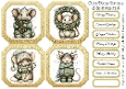Cute Mices Toppers & Sentiments 4