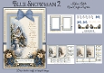 Blue Snowman 2 - 5x7 Mini Kit