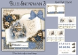 Blue Snowman 3 - 6x6 Mini Kit