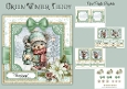 Green Winter Teddy 6x6 Mini Kit
