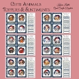 Cute Animals Toppers & Sentiments Bumper Set
