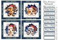Cute Animals Toppers & Sentiments 2