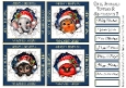 Cute Animals Toppers & Sentiments 3