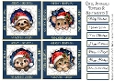 Cute Animals Toppers & Sentiments 5