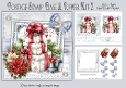 Postage Stamp Card Base & Topper Kit 2