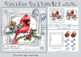 Postage Stamp Card Base & Topper Kit 3