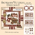 Snowmans Victorian Christmas 2 6x6 Mini Kit