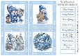 Blue Christmas Toppers & Sentiments 6