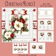 Christmas Roses 1 6x6 Mini Kit