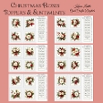 Christmas Roses Toppers & Sentiments Bumper Set