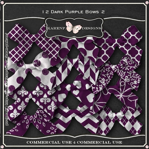 DarkPurpleBows2