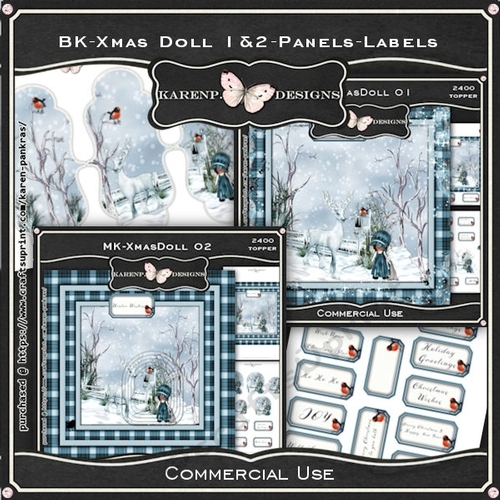 BK-XmasDoll 1&2 - Panels & Labels
