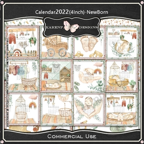 KPD2021010c20-Calendar2022(4Inch)-NewBorn