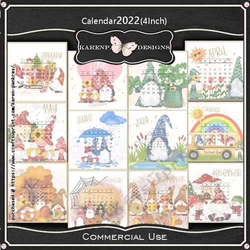 KPD2021010C21-Calendar2022(4Inch)