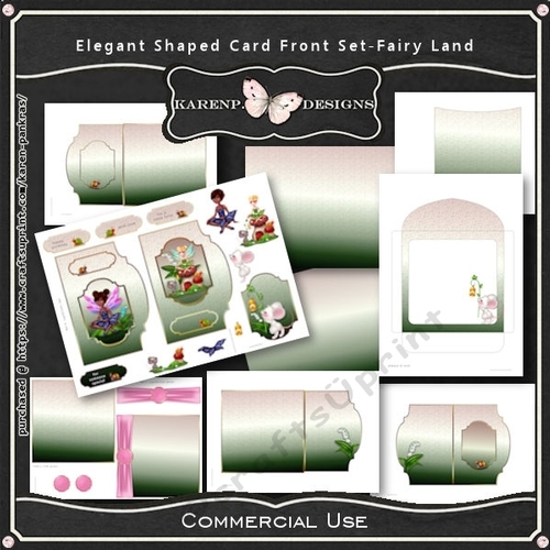 KPD202101c063-ElegantShapedCardFrontSet-FairyLand