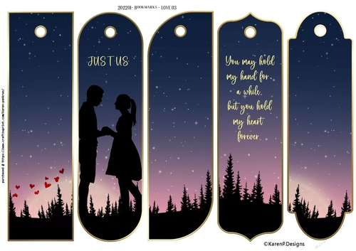 KPD-202201-5Bookmarks-Love03
