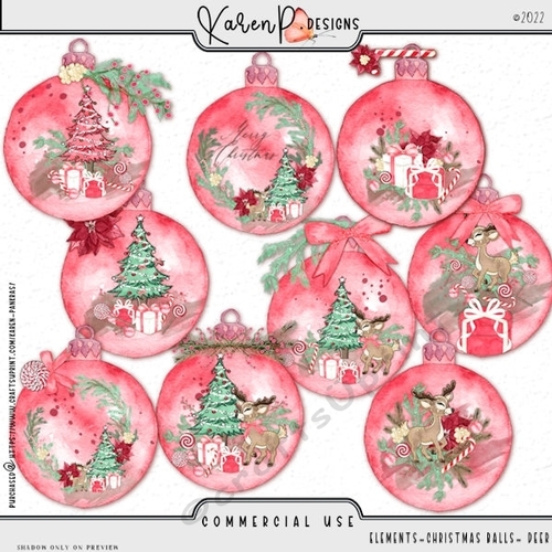202210-KPD-Elements-Christmas Ball-Deer