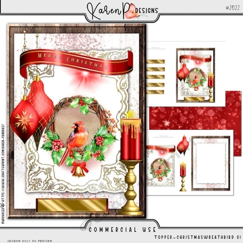202210-KPD-Topper-ChristmasWreathBird01