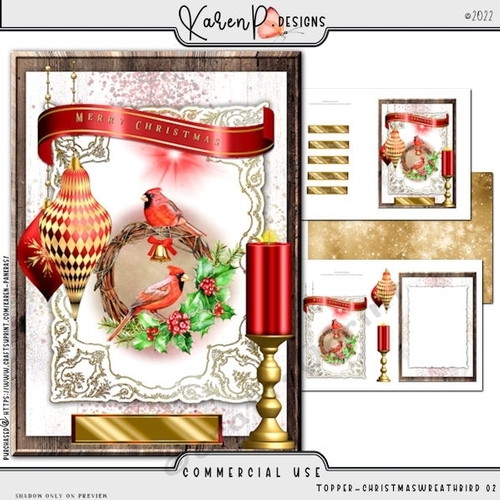 202210-KPD-Topper-ChristmasWreathBird02