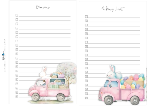 202304-Easter_ groceries & packing list