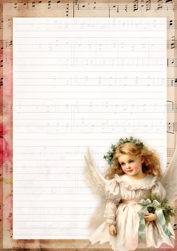 KPD23-Stationary-Christmas Angels 3