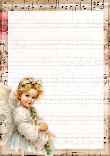 KPD23-Stationary-Christmas Angels 5