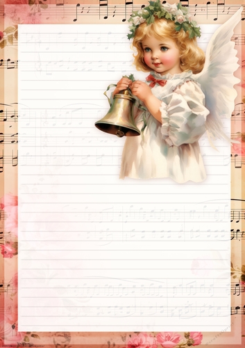 KPD23-Stationary-Christmas Angels 8