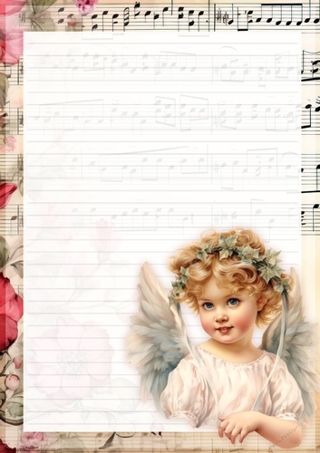 KPD23-Stationary-Christmas Angels 13