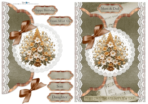 KPD23-A5-VintageEmbroderyTree-Green