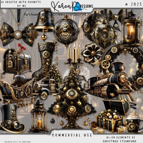 KPD-AI-CUelements 02-ChristmasSteampunk
