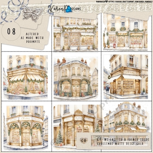 CF-CU24(AI)-Wc-English&French shops-Christmas white beige gold