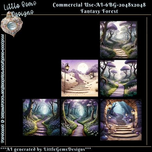 LGDcu24(AI)-Backgrounds-Fantasy Forest