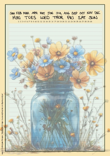 LGD25-CU Planner Stationary - Mothers Day 2