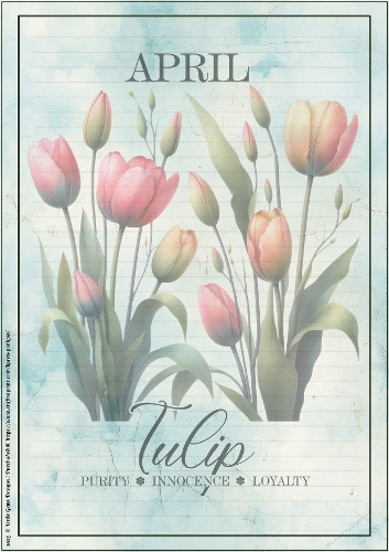LGD25-CU Stationary - April Tulip
