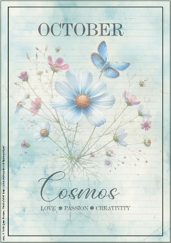 LGD25-CU Stationary - October Cosmos