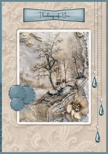 LGD25-A5 QC Burlap Thinking of You 05c