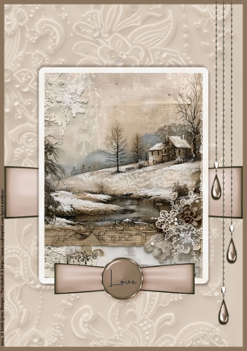 LGD25-A5 QC Burlap Love 06c