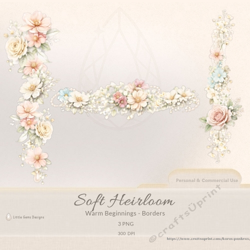 Soft Heirloom-Warm Beginnings-Borders