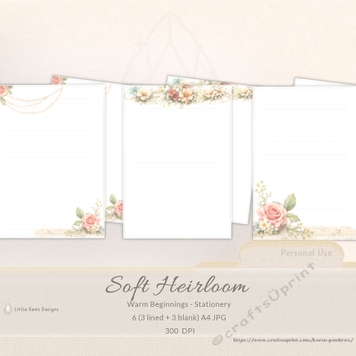 Soft Heirloom – Warm Beginnings – Stationery