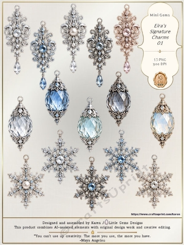 Mini Gems | CU | Eira | Eiras Signature Charms 01