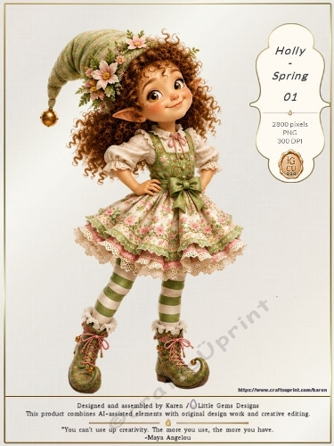 Holly | CU | Character | Spring 01
