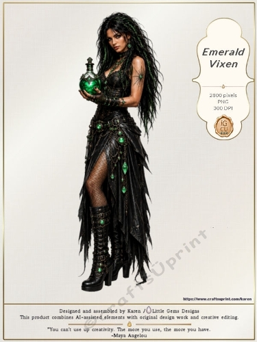 Emerald Vixen CU Characters LGD