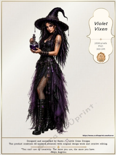 Violet Vixen CU Characters LGD
