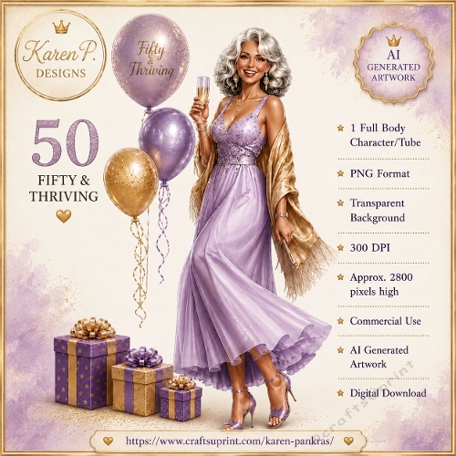 Glamour Birthday CU Character 50th 