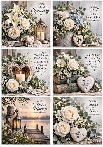 Sympathy Flowers PU KarenP (2c)