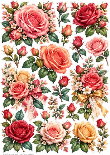 Romantic Roses 01 PU KarenP 1c