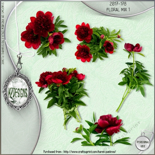 kpd17-178 Floral Mix 1